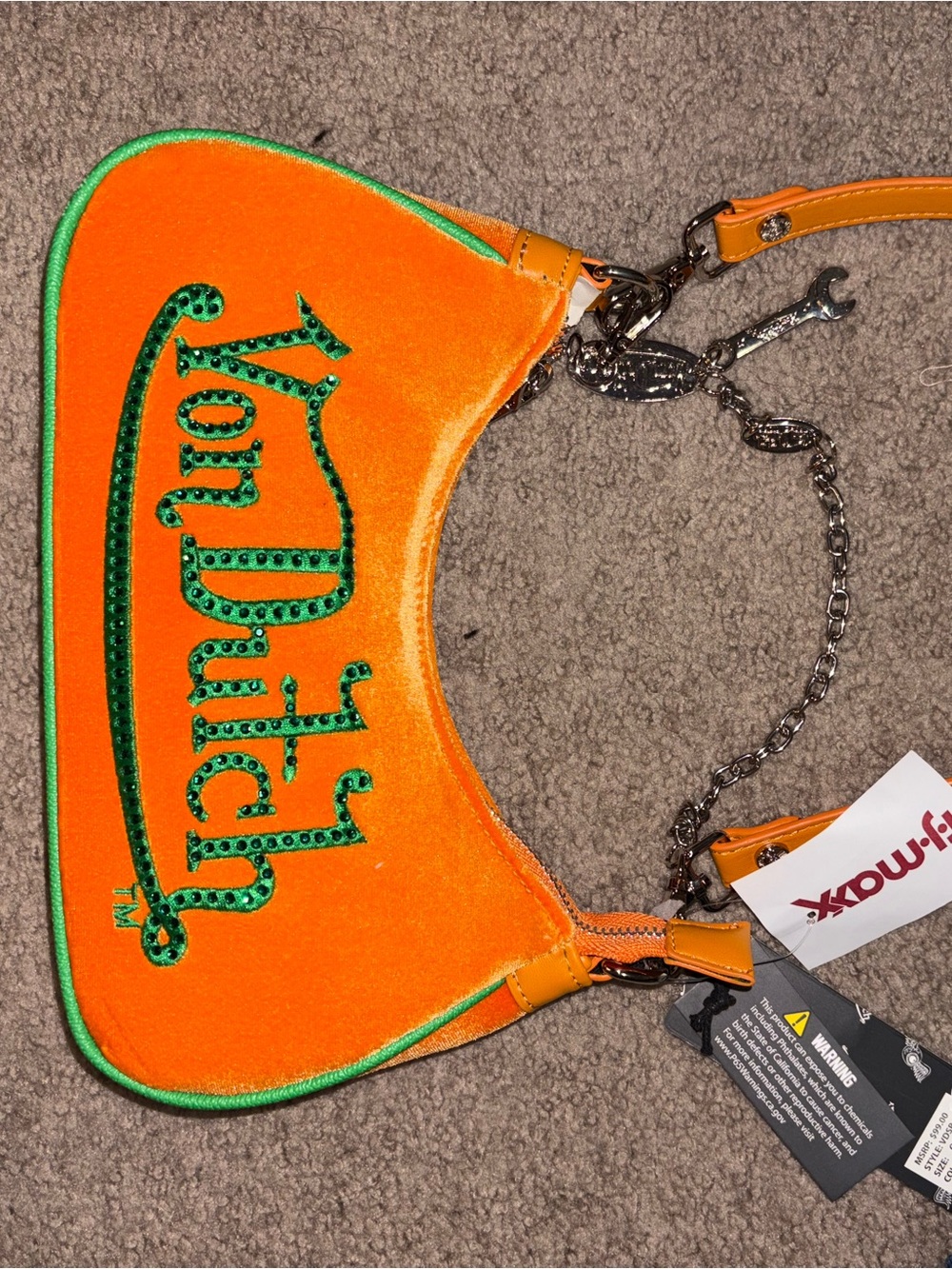 **PRICE FIRM BNWT Von Dutch purse cleaning out my closet